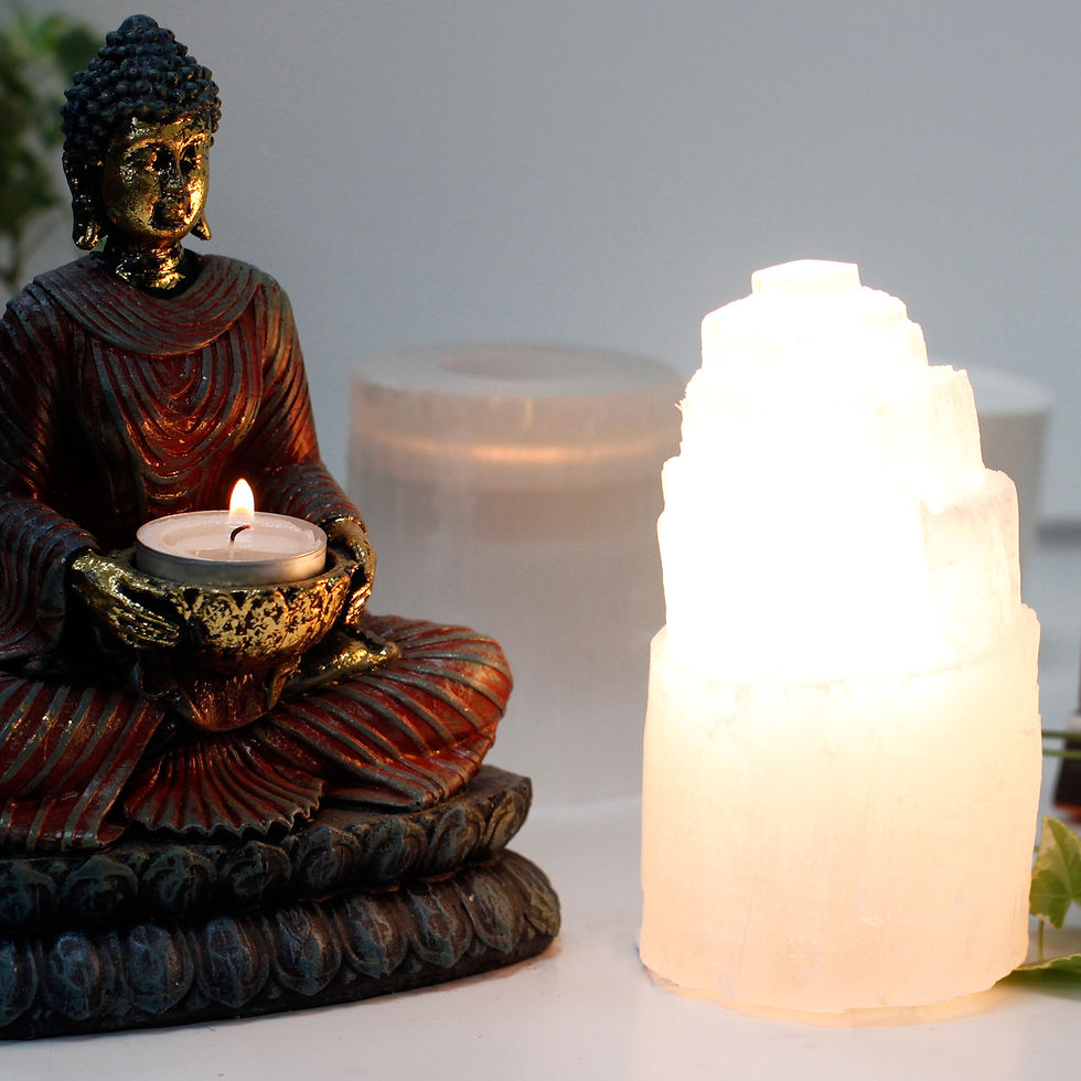 Thumbnail: Natural Selenite Tower Lamps