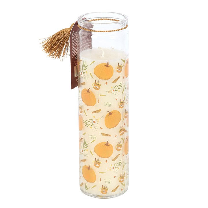 Thumbnail: Pumpkin Print Tube Candle