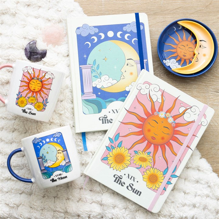 Thumbnail: Sun and Moon Celestial Mug Set