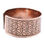 Thumbnail: Copper Tibetan Mantra Bracelet - Flower of Life