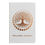 Thumbnail: White Wellness Journal - 120 pages - Rose Gold Tree of Life
