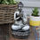 Thumbnail: Buddha Candle Holder - Silver
