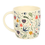 Thumbnail: Cream Midnight Bloom Print Mug