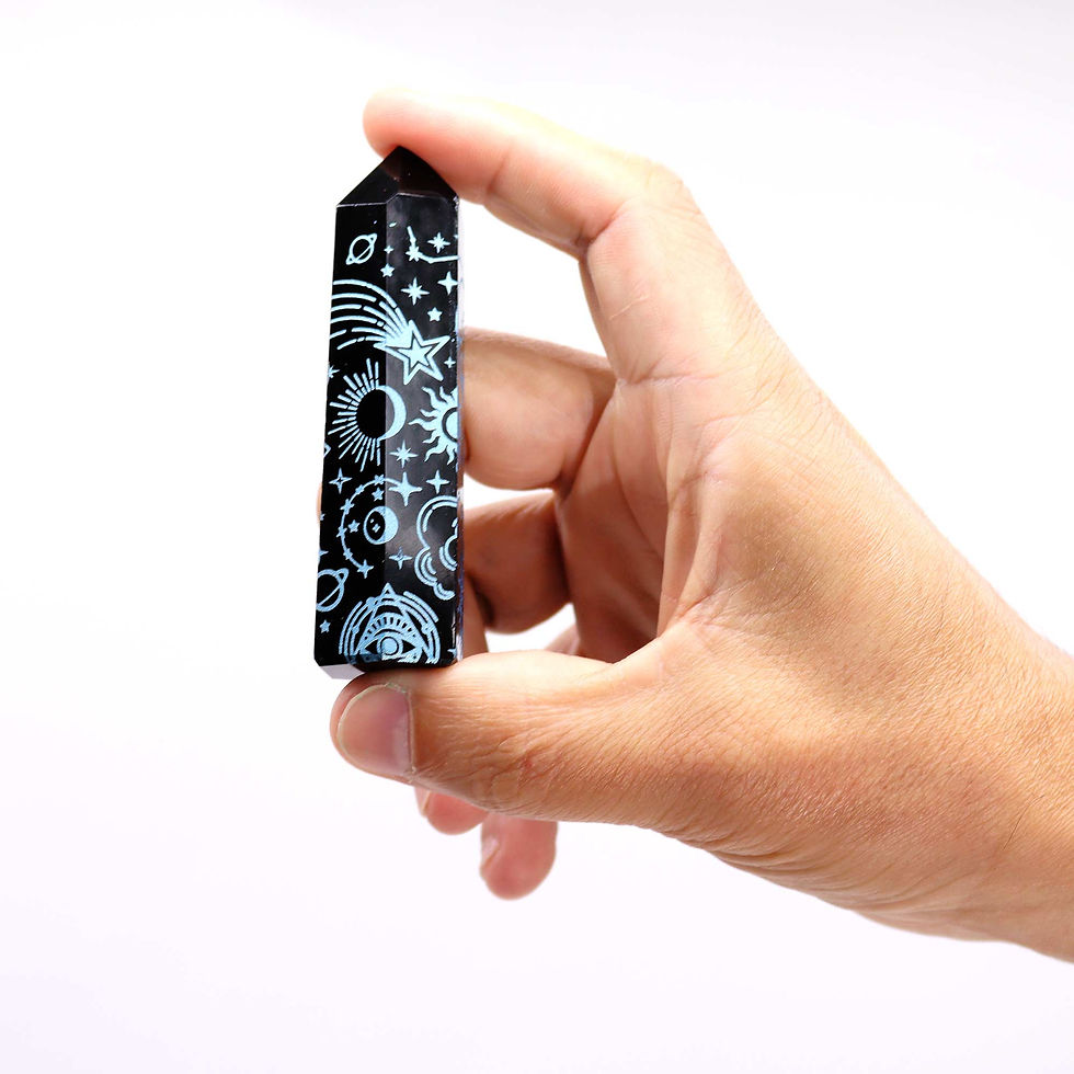 Thumbnail: Mystic Story Black Obsidian Points