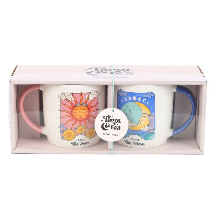 Thumbnail: Sun and Moon Celestial Mug Set