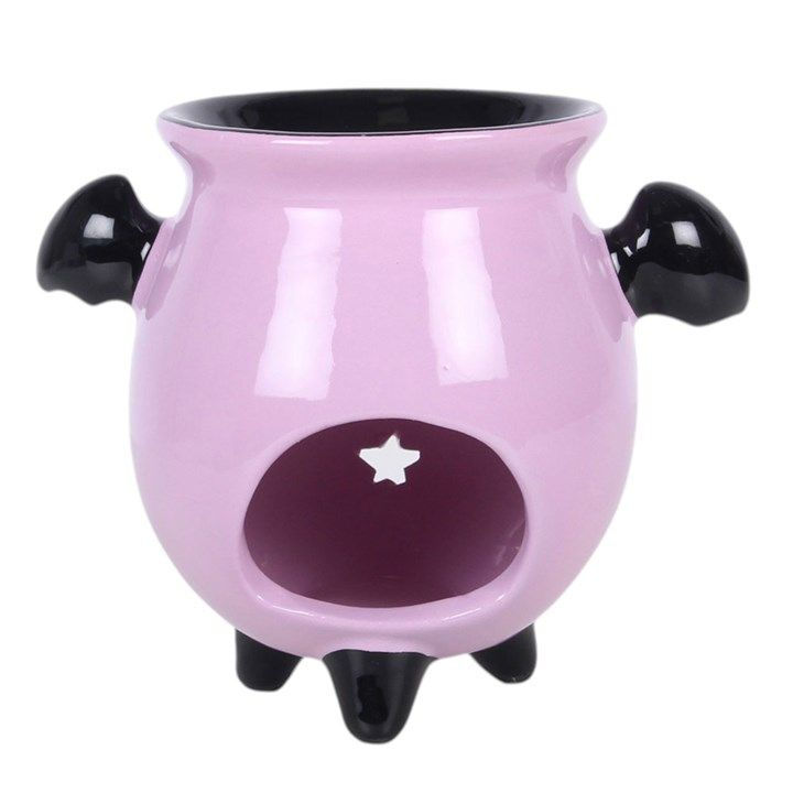 Thumbnail: Pastel Bat Brew Cauldron Oil Burner