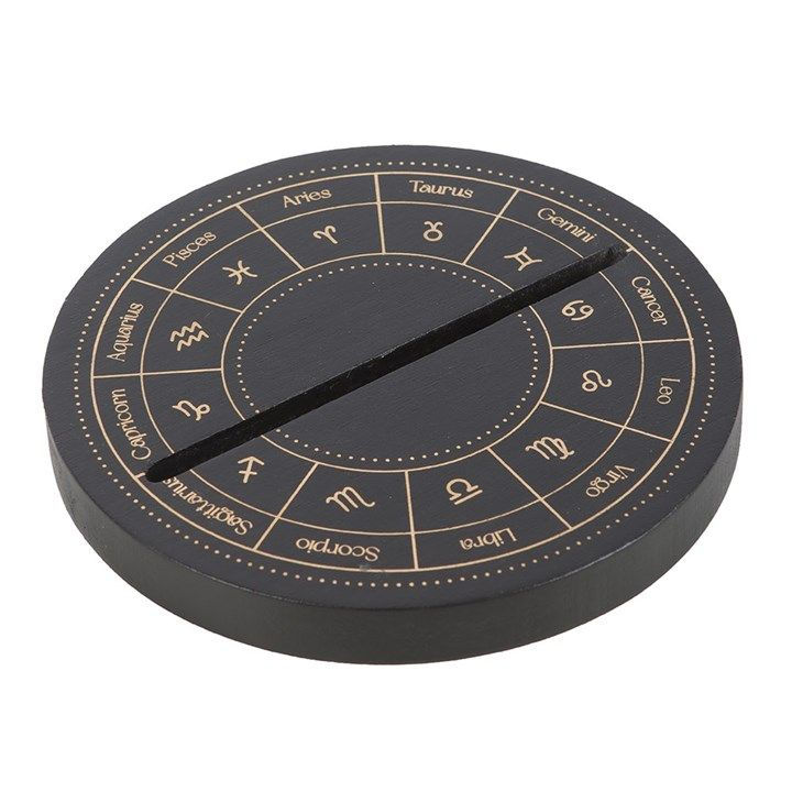 Thumbnail: Black Astrology Wheel Tarot Card Stand