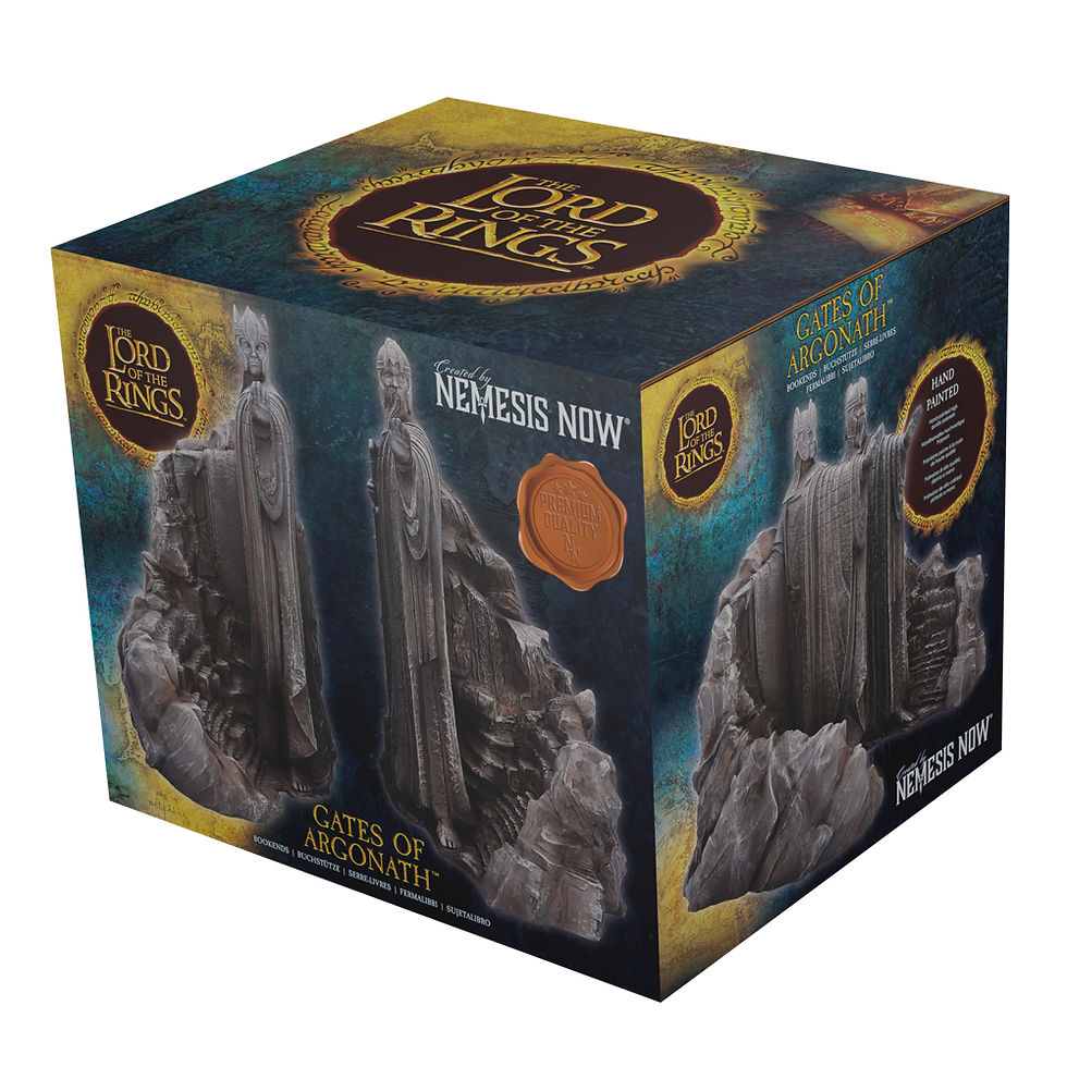 Thumbnail: Lord of the Rings Gates of Argonath Bookends