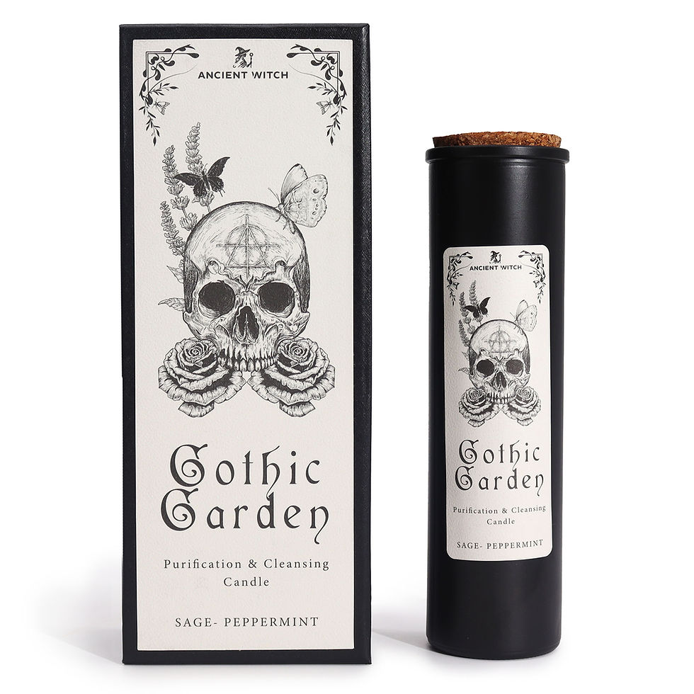 Thumbnail: Ancient Witch Ritual Candles - Gothic Garden
