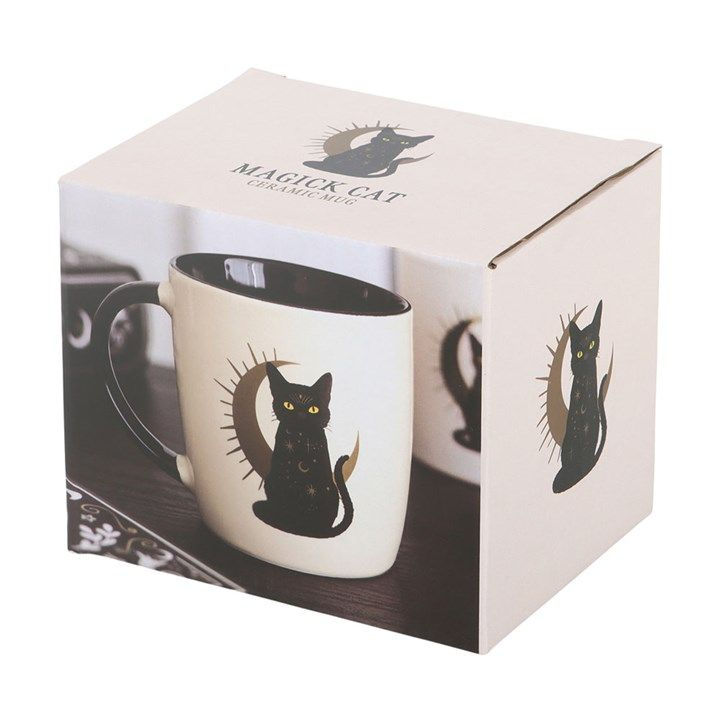 Thumbnail: Sitting Magick Black Cat Mug