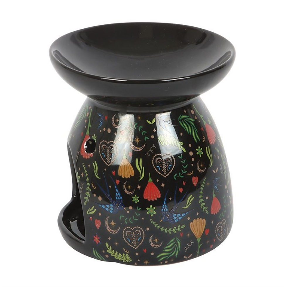 Thumbnail: Midnight Bloom Print Oil Burner