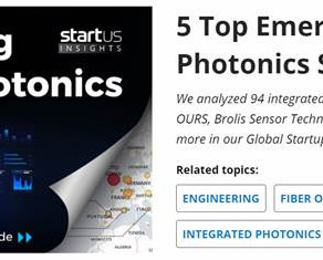 StartUs Insights ranks Scintil Photonics in the 5 Top Emerging Integrated Photonics Solutions