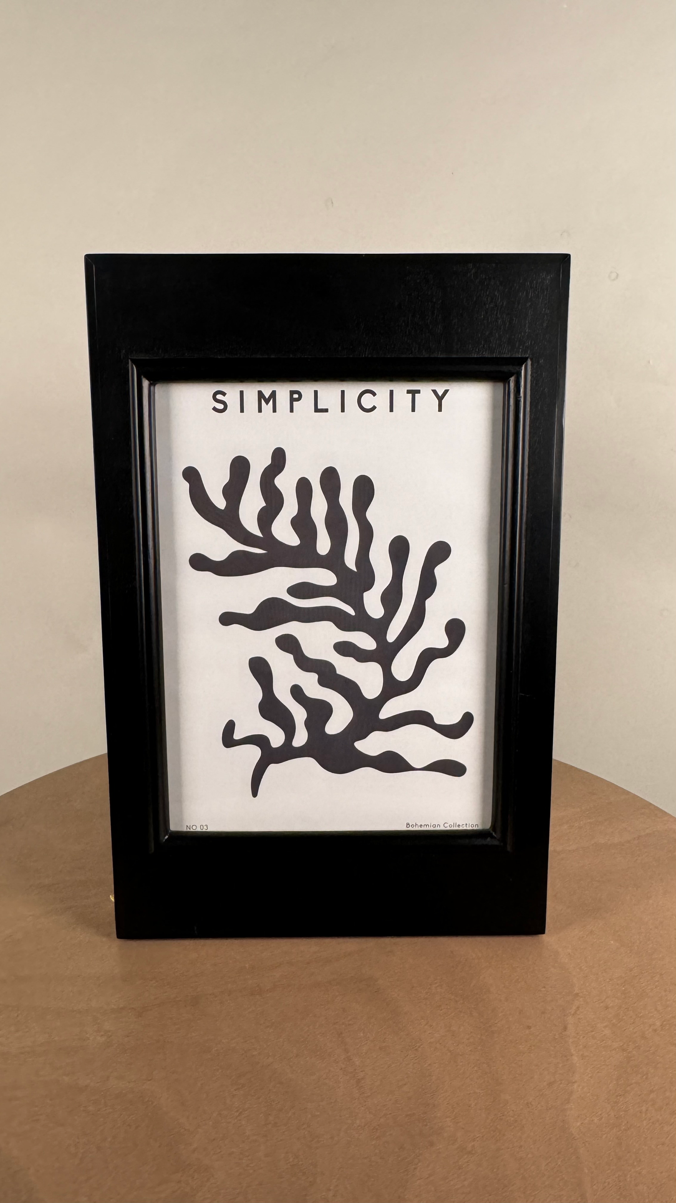 Cuadro decorativo simplicity .