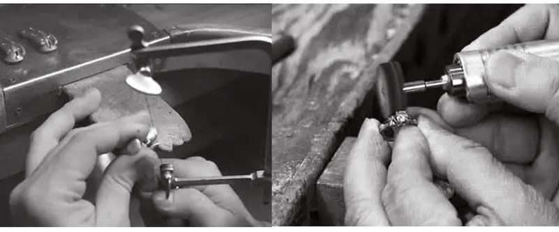 Thumbnail: LABB Real 18K gold Necklace Pendant AU750 Small Gold