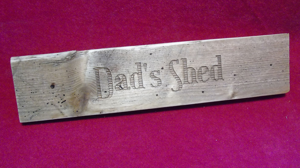 Thumbnail: Wooden engraved plaques