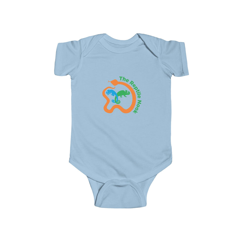 Thumbnail: The Reptile Nook Logo Infant Bodysuit
