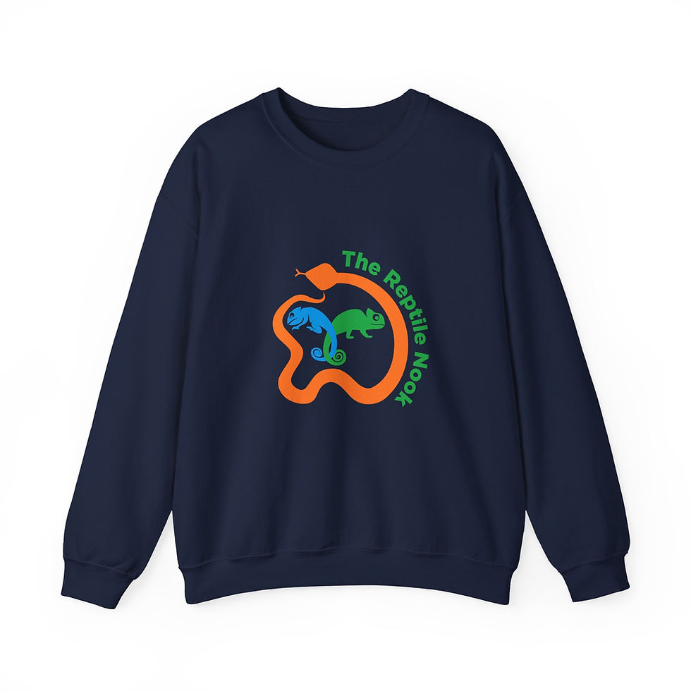 Thumbnail: The Reptile Nook Logo Unisex Heavy Blend™ Crewneck Sweatshirt