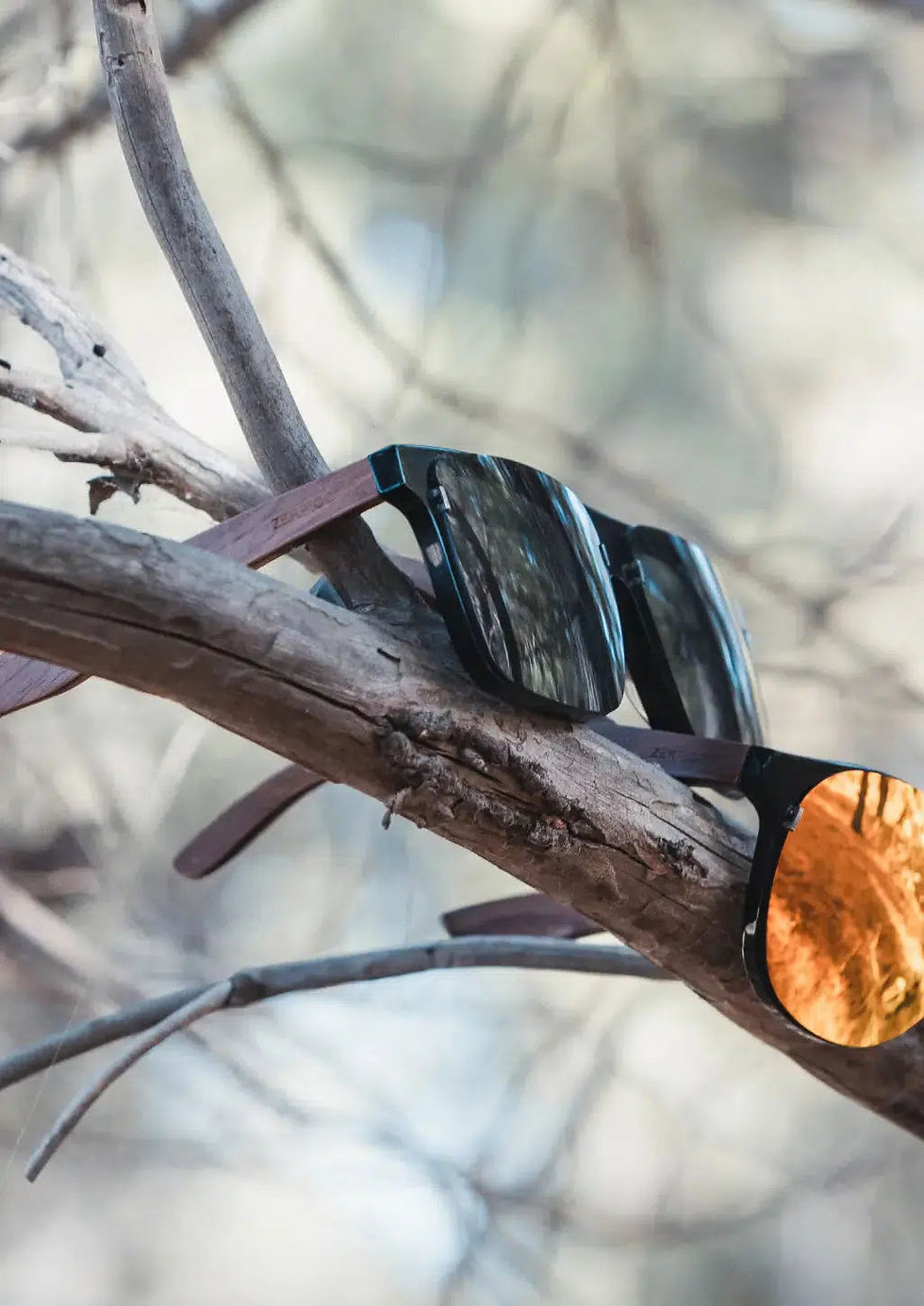 Thumbnail: Eyewood ReInvented Acetate & Wood - Square