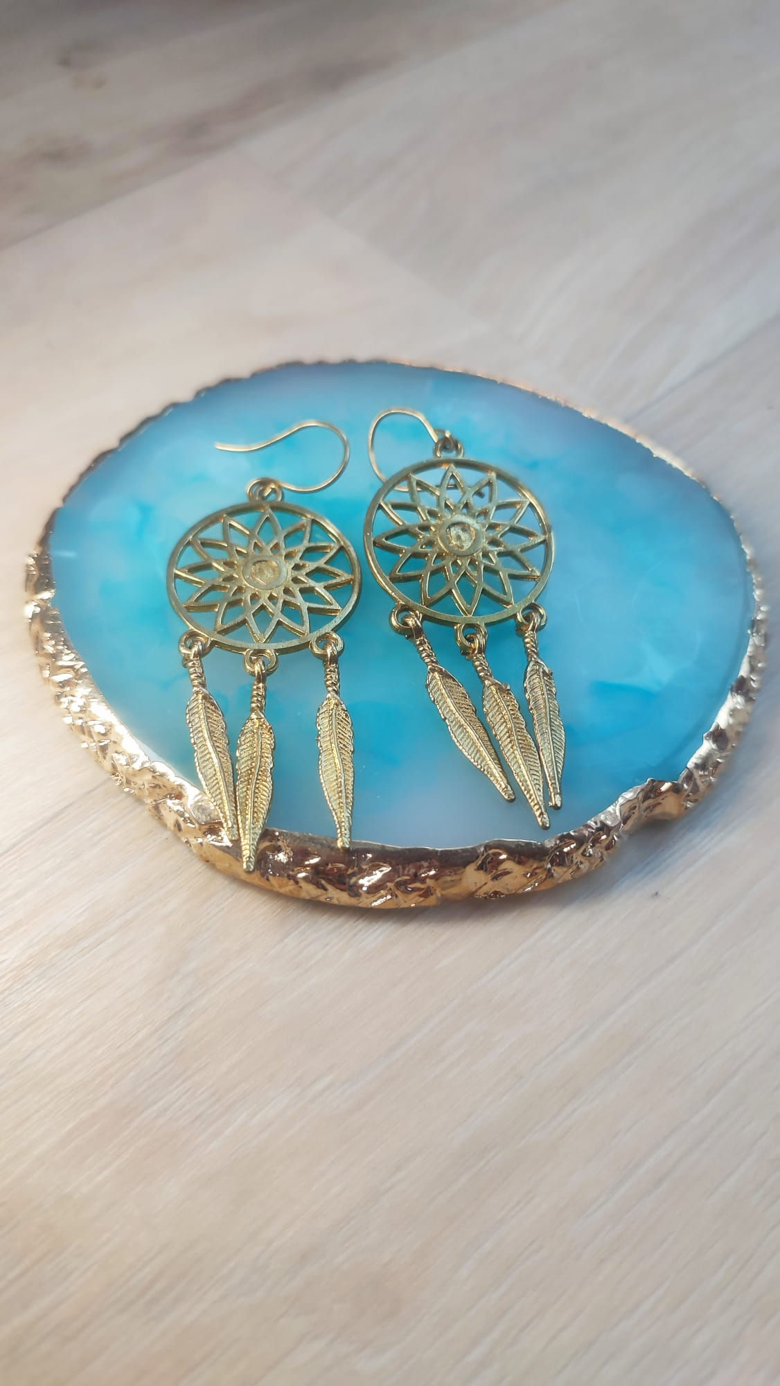 Náušnice lapač snů Bali