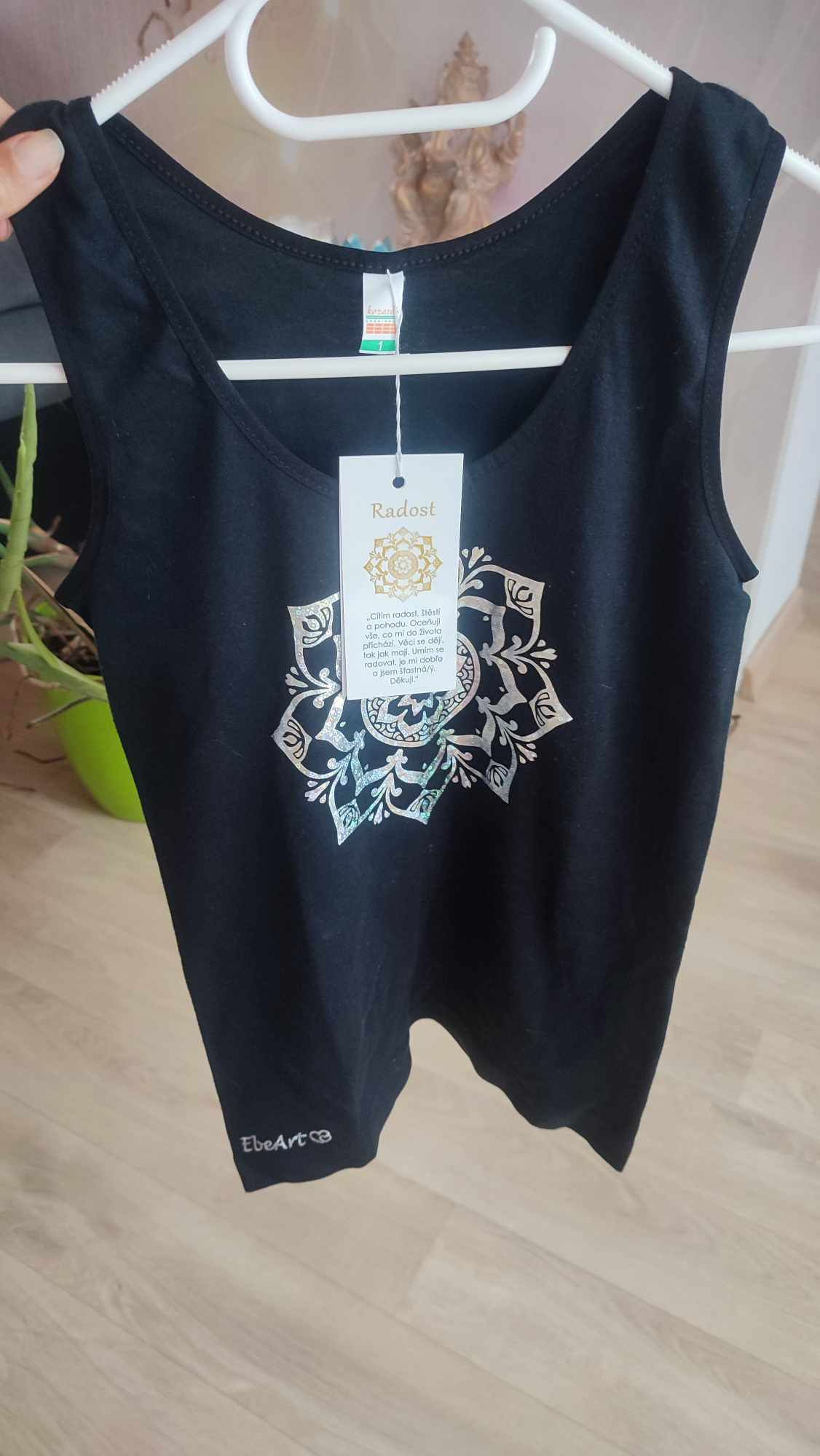 Tílko 100 bavlna Radost Vel.S