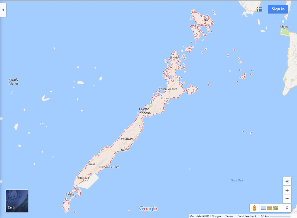 Entire Province of Palawan