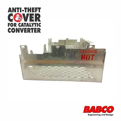 Thumbnail: BABCO anti-theft cover for catalytic converter