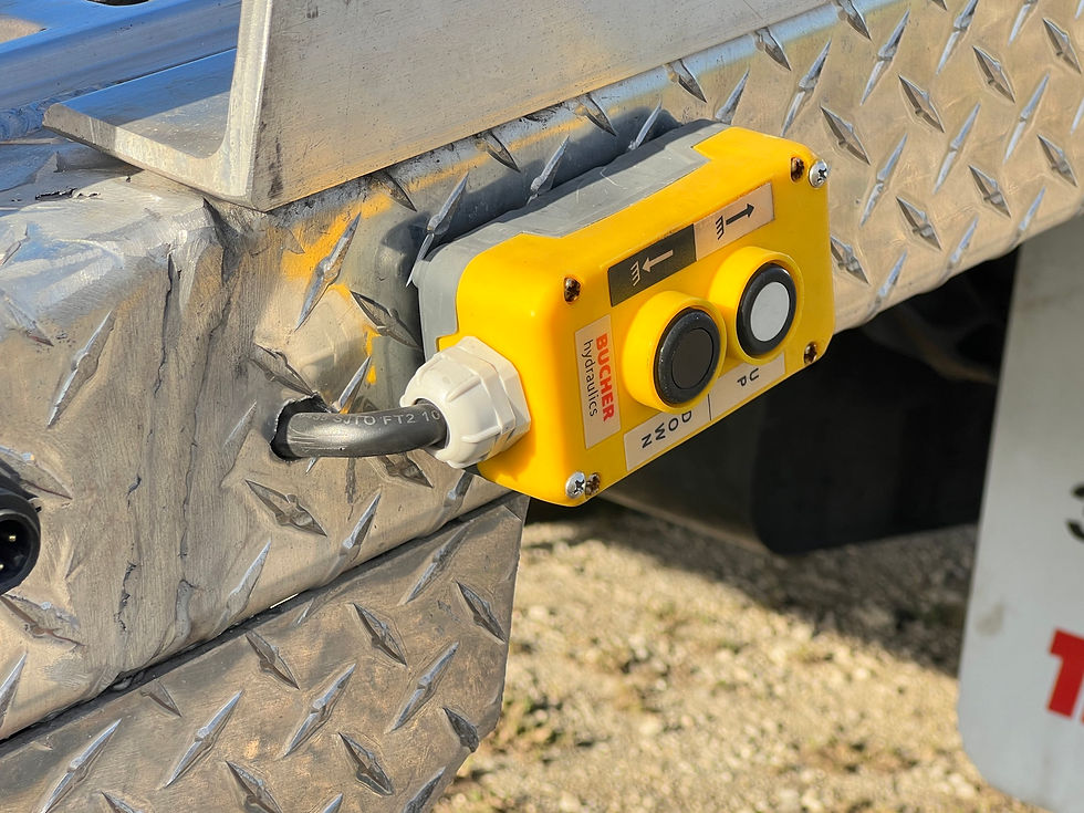 Thumbnail: 2016 Chevrolet 4500 (Isuzu NPR-HD) 14' Aluminum Flatbed Truck with Dovetail