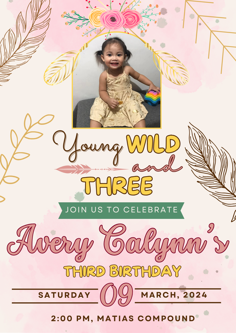 AC's Birthday Invitation
