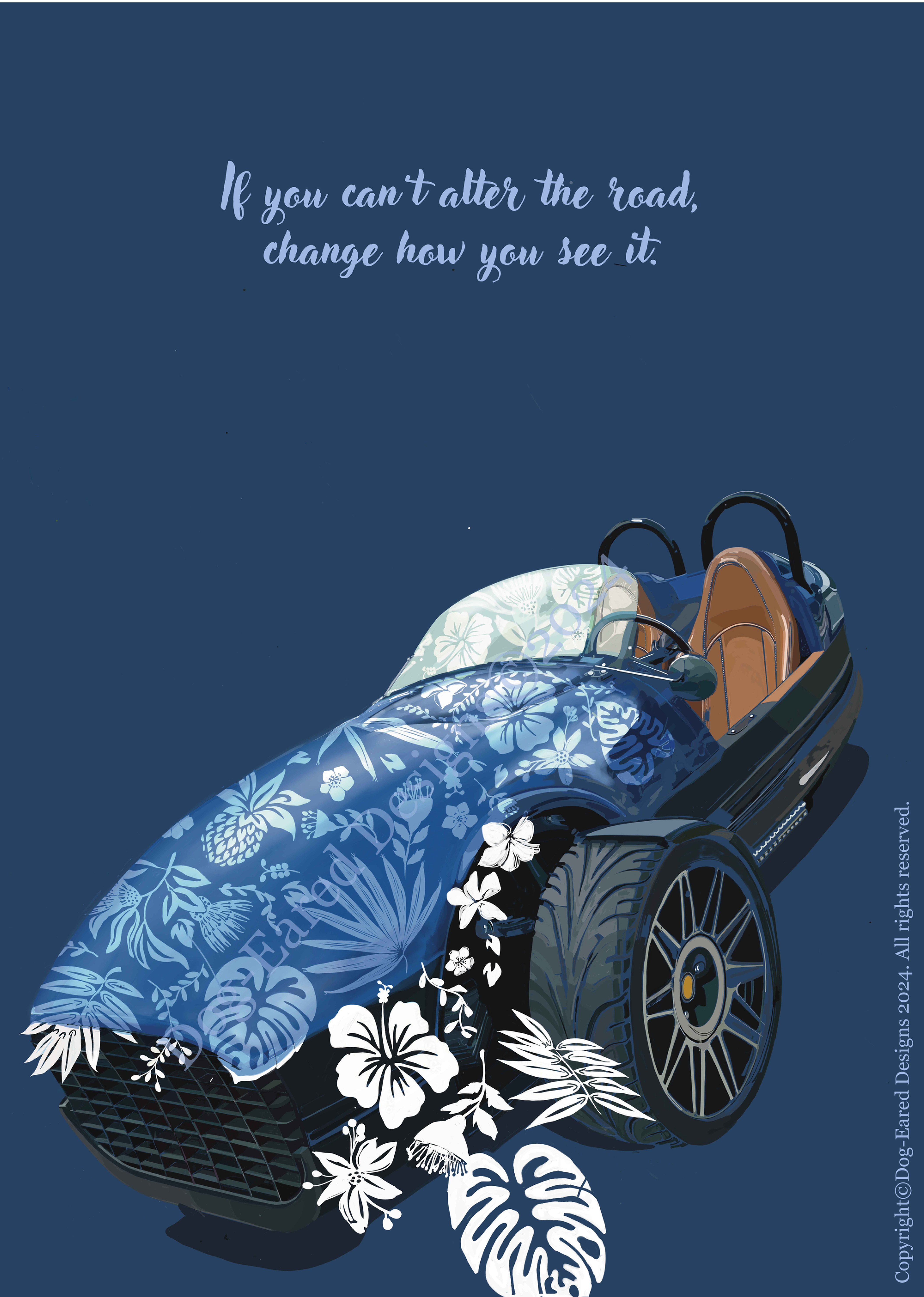 Free Wheelin' Wall Print