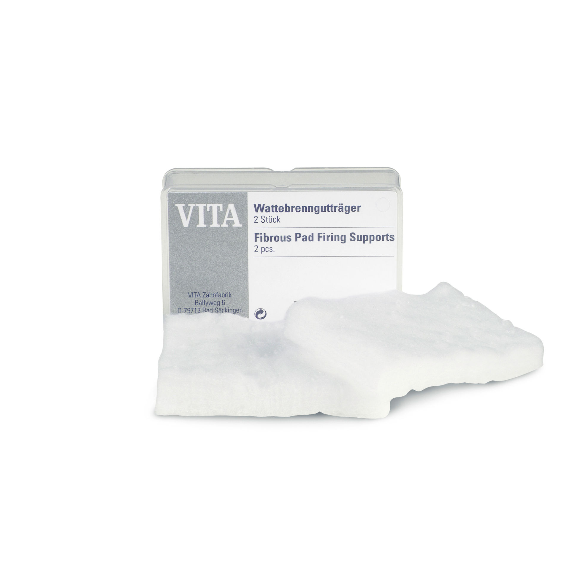 פד שריפה לבן לתנור חרסינה