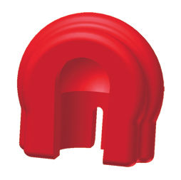 חיבור צד נקבה אדומה 2.2 מ"מ