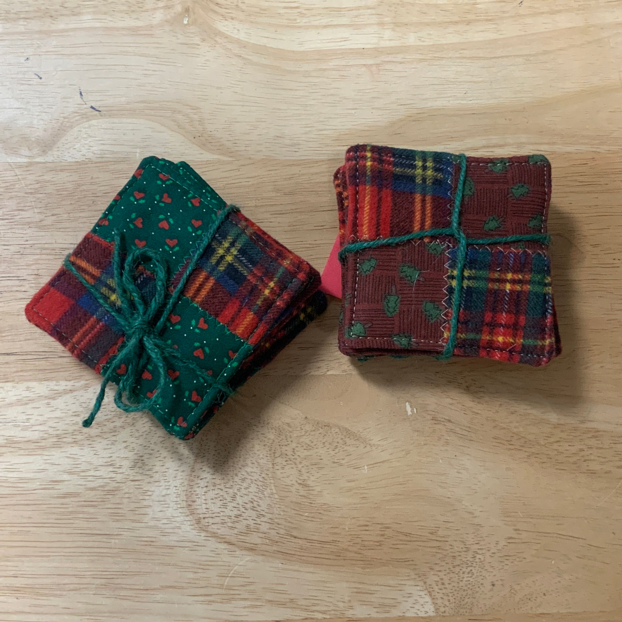 Small Quilted Coaster Sets
