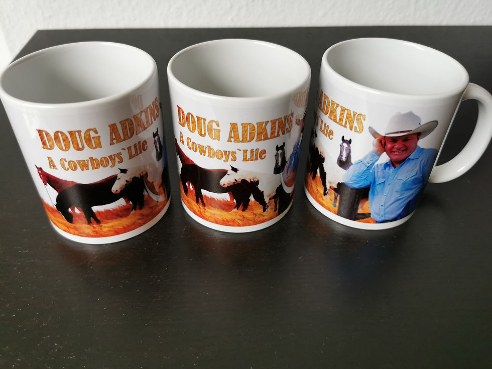 Thumbnail: Doug Adkins Coffee Cup "A Cowboys` Life"