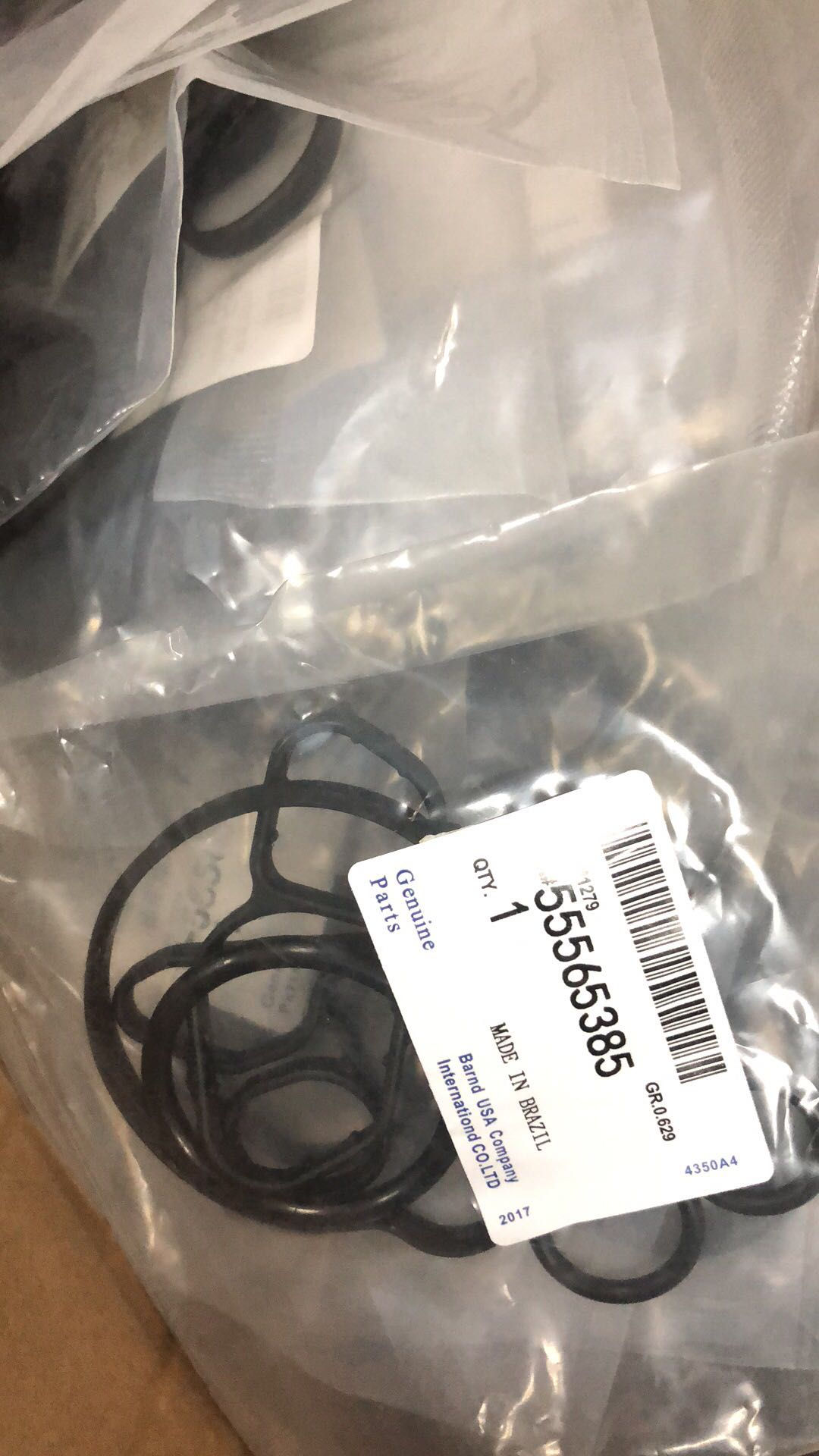 55565385, Engine Oil Cooler Gasket