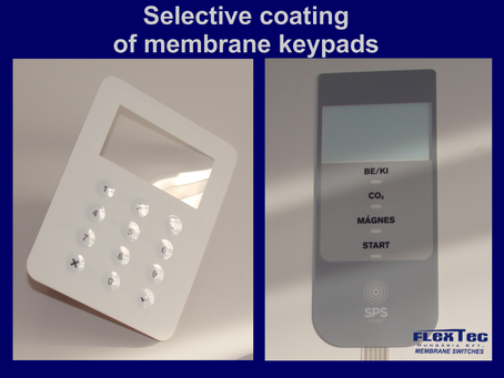 Selective Coating: Precision Surface Solutions for Membrane keyboards and Overlay foils