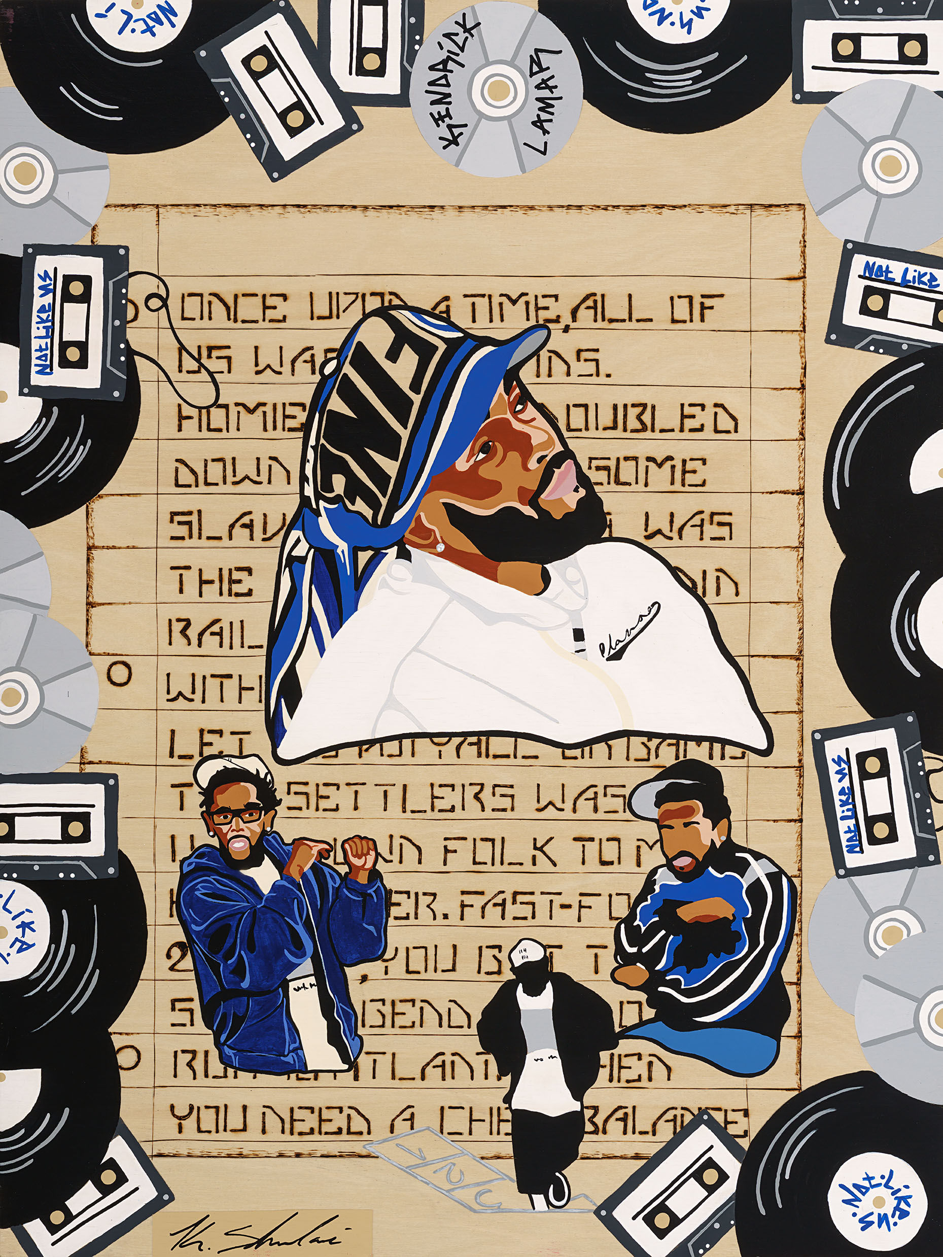 Not Like Us - Canvas Prints