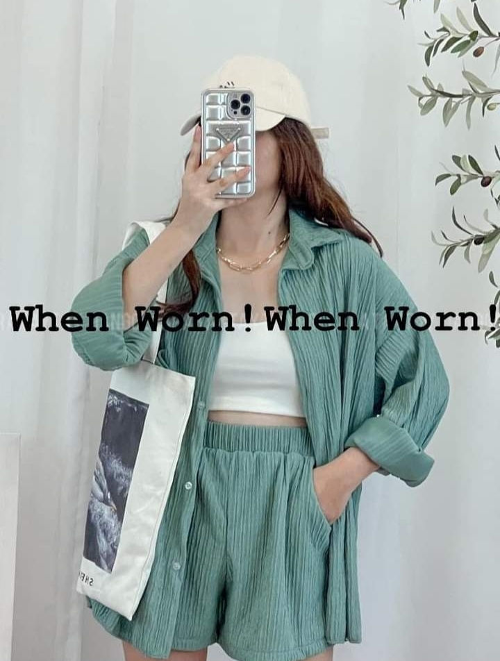 Thumbnail: ELITE OVERSIZED POLO & SHORTS COORDINATES