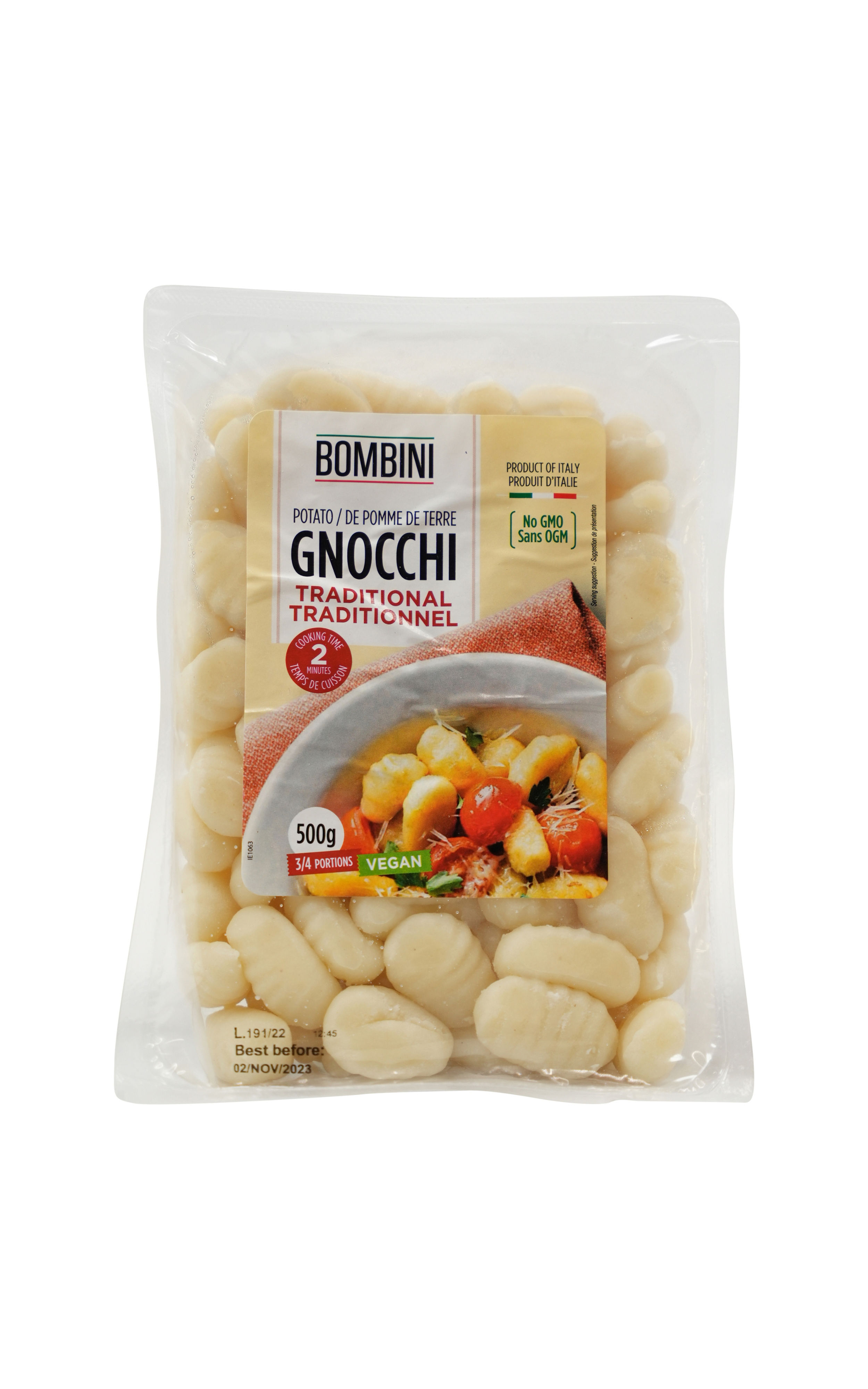 Traditional Gnocchi - 500 kg