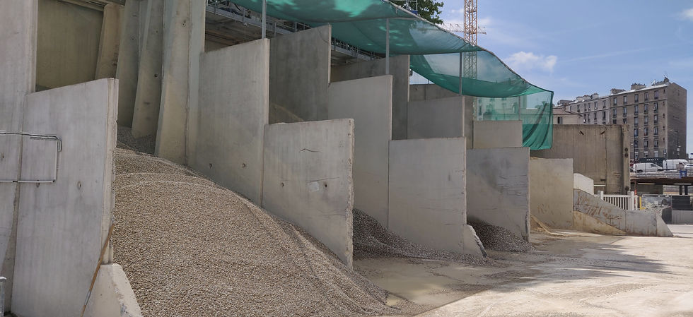 Bac de rangement d'agrégat