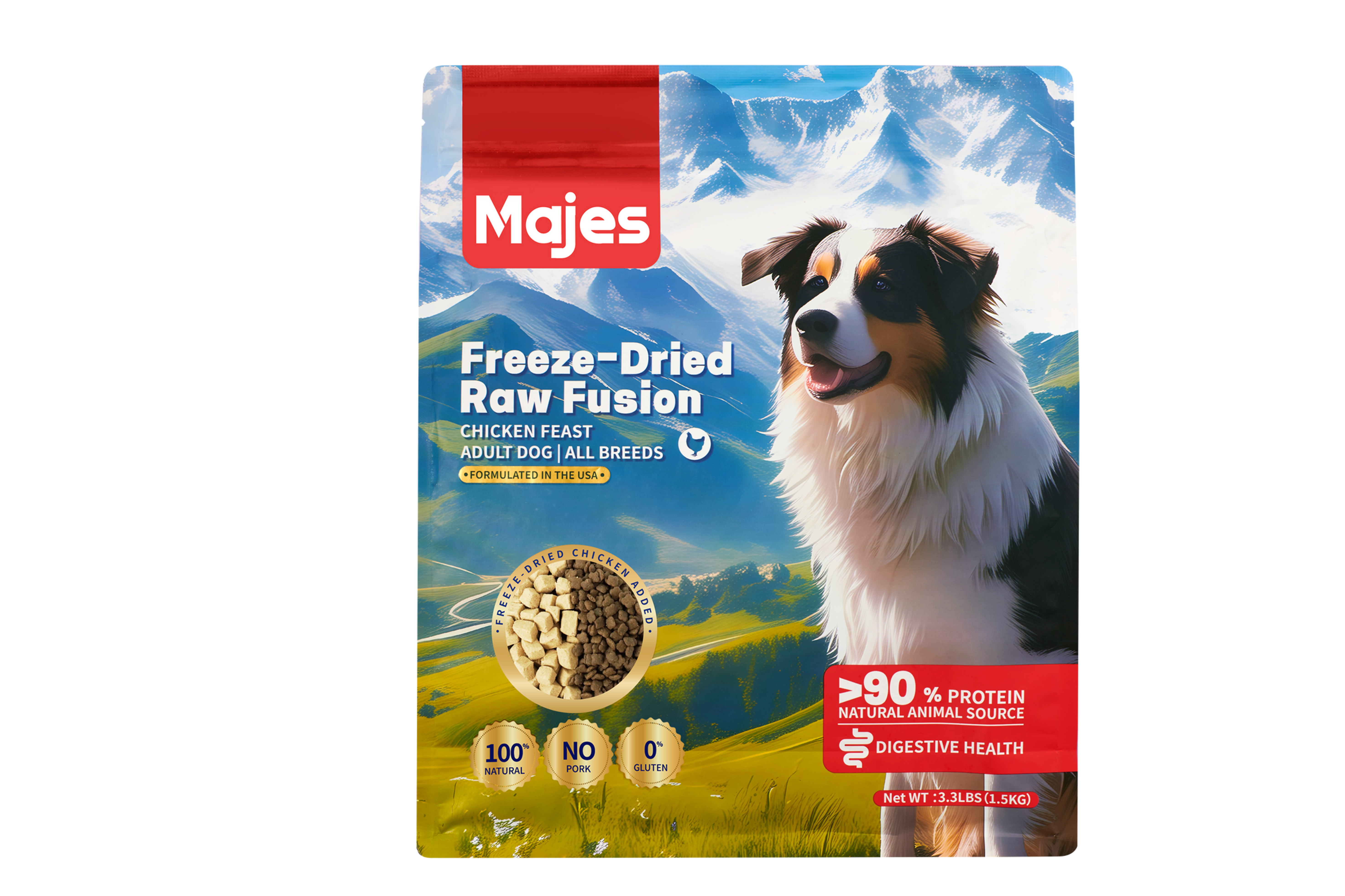 Freeze-Dried Raw Fusion · Digestive Health