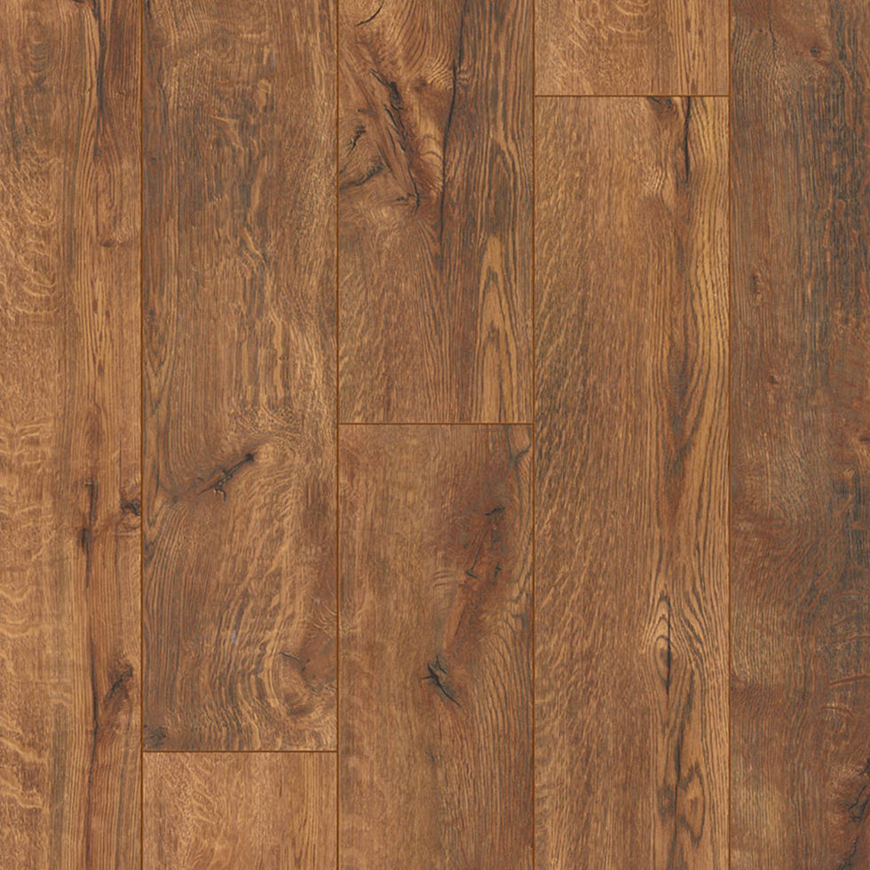 Bruine houten vloer, Aspecta IC55 Milk XL Plank laminaat