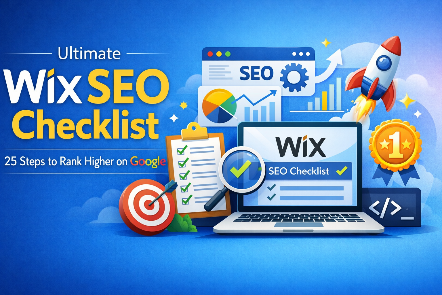Wix Studio SEO graphic