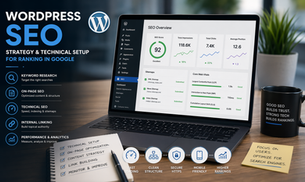 WordPress SEO strategy and technical setup for ranking in Google