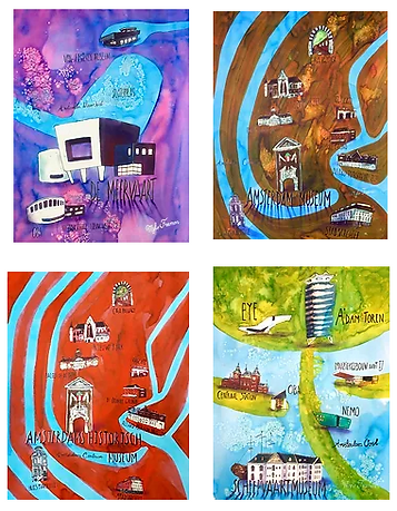 "Museumboek Mocca Educatie Geschreven door Peggy Brandon" illustraties door Mylo Freeman