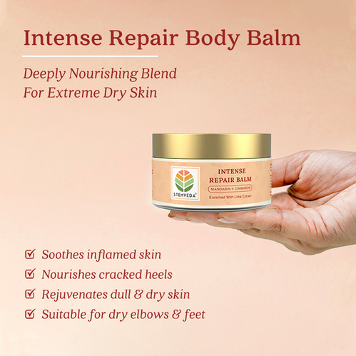  intense repair body balm 6個 Intense Repair Body Balm (Mandarin Cinnamon) 90g | Moisturizer for