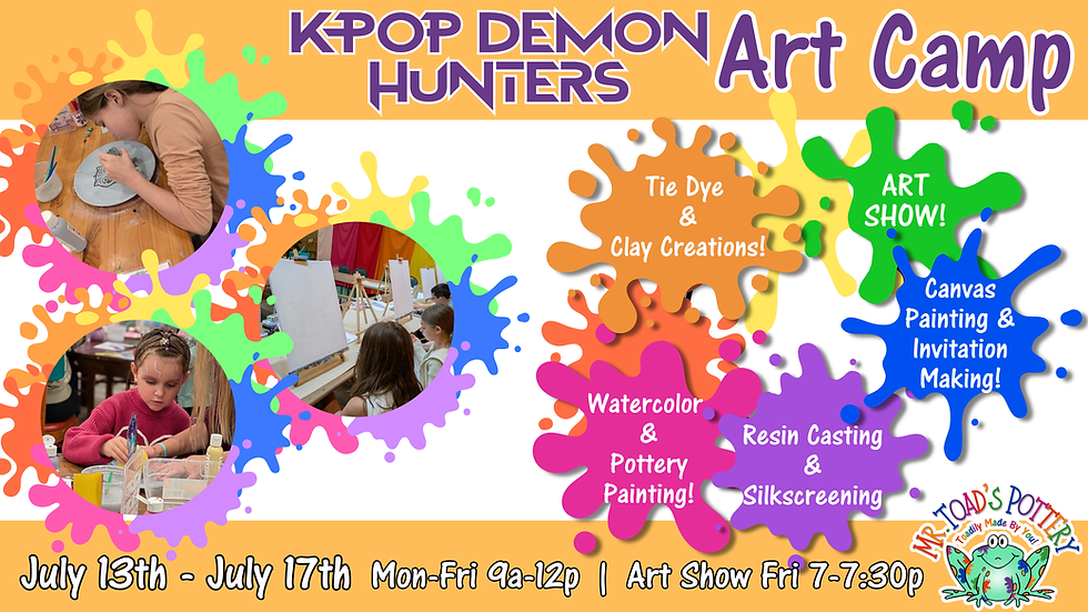 K-Pop Demon Hunters Art Camp