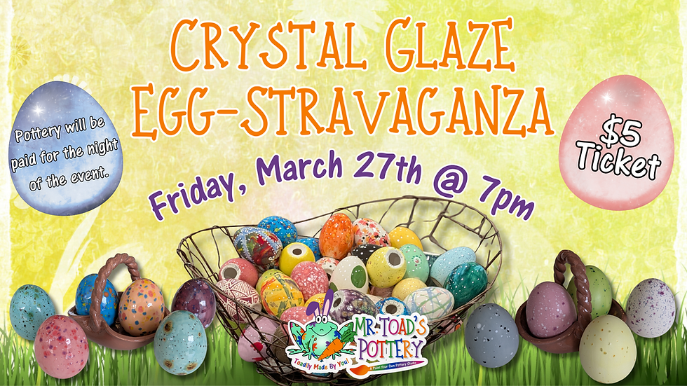Crystal Glaze Egg-stravaganza