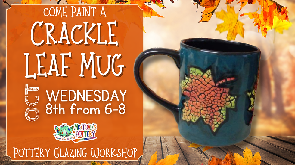 Crackle Leaf Mug