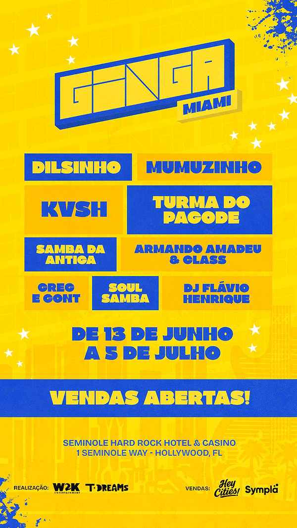 GINGA MIAMI NOME DAS PROGRAMAÇÕES