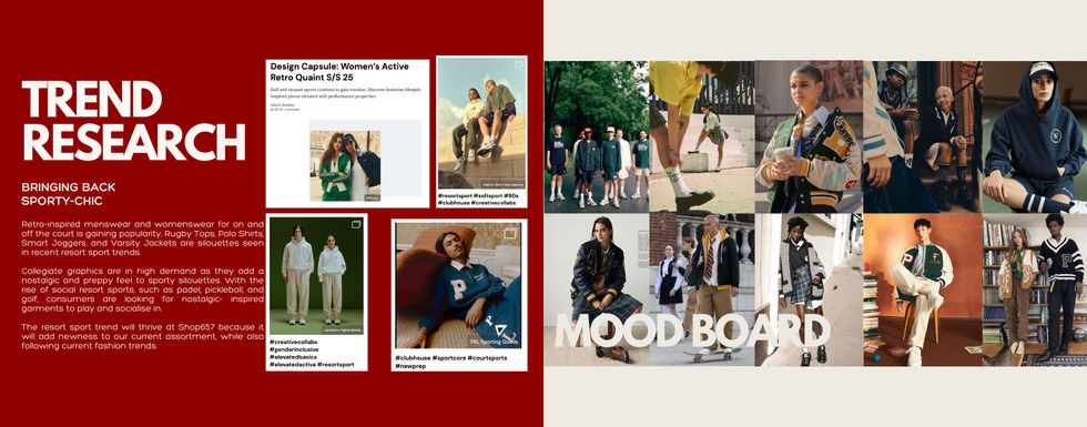 trend research, mood board 